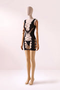 Vestido Justo com Recortes Emma